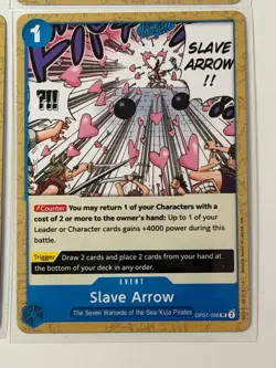 Slave Arrow (OP07-056) Premium Booster The Best Vol 2 One Piece 4 Card Play set - Image 5