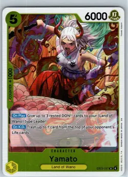 Yamato Extra Booster: One Piece Heroines Edition EB03-057 NM OP Card - Image 1
