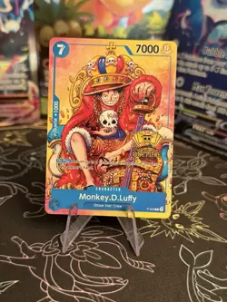 Monkey.D.Luffy (2nd Anniversary Stamped Promo) P-043 One Piece Promotion... - Image 1