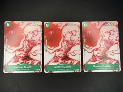 One Piece 🔥 Monkey D. Luffy P-061 Promo Card Lot Of (3) - Image 1