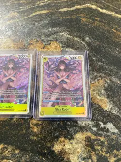 Nico Robin SR EB03-055 - Extra Booster One Piece Heroines Lot of 3 - Image 2