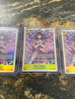 Nico Robin SR EB03-055 - Extra Booster One Piece Heroines Lot of 3 - Image 3