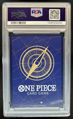 2025 One Piece OP12 Marshall.D.Teach Special Alt Art Silver #OP09-093 PSA 10 - Image 2