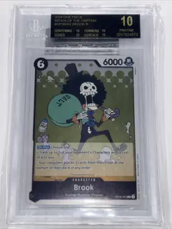2024 One Piece Wings of the Captain Brook R BGS 10 Pristine Black Label - Image 1