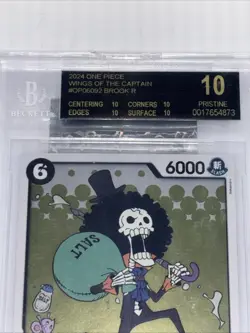2024 One Piece Wings of the Captain Brook R BGS 10 Pristine Black Label - Image 2