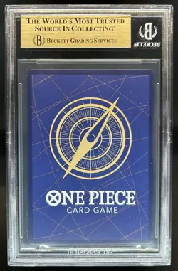 2025 One Piece Portgas D. Ace Secret Rare Manga Alt Art #OP13-119 BGS 9.5 - Image 2