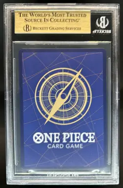 2025 One Piece Monkey.D.Luffy Manga Art Secret Rare #OP13-118 BGS 9.5 - Image 2