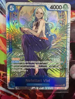 Nefeltari Vivi EB03-024 One Piece Heroines Edition Foil NM 5 Cost - Image 1