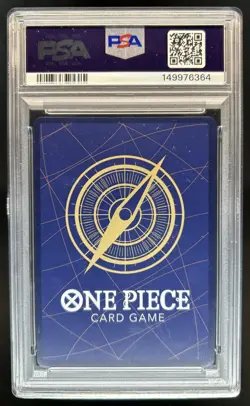 2026 One Piece Dracule Mihawk Secret Rare Manga Art #OP14-119 PSA 10 GEM MINT - Image 2