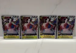 4x Boa Hancock SR OP14-112 PLAYSET - The Azure Sea's Seven - One Piece English - Image 1