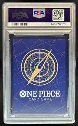 2026 One Piece Dracule Mihawk Secret Rare Manga Art #OP14-119 PSA 10 GEM MINT - Image 2