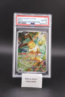 Eevee 173 Sv: Scarlet & Violet Promo Cards Holo PSA 10 - Image 1