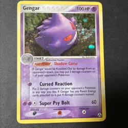 Pokemon Gengar TCG Legend Maker Holo Rare Card 5/92 - Image 1