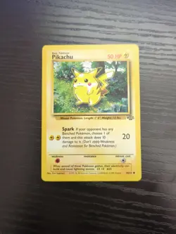 Pikachu Jungle Set 60/64 Common Pokemon Card Unlimited Edition LP - Image 1