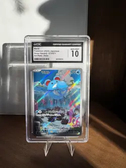 CGC 10 Marill 073/071 AR Art Rare Snow Hazard sv2P Pokemon Card - Image 1