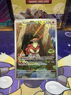 Pokemon TCG Turtonator Stellar Crown Card 146/142 NM/M Condition - Image 1