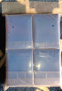 Ultra PRO Gloss Deck Protector Card Sleeves 500 Pack Blue Standard Polypropylene - Image 2