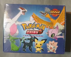 Pokemon Shiny Card Database Gold edition Sealed - Image 1