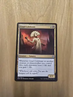 Cruel Celebrant - #188/264 (NM) War of the Spark WAR Magic MTG - Regular - Image 1