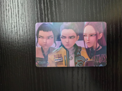 KPop Demon Hunters Collectible Trading Card (T) - HUNTR/X - Rumi, Mira, Zoey - Image 1