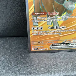 Bouffalant ex 162/086 Full Art Ultra Rare White Flare Pokemon Card NM - Image 5
