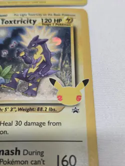 25th anniversary Pikachu / Lugia / Groudon / Light Toxtricity card Lot Pokemon - Image 2