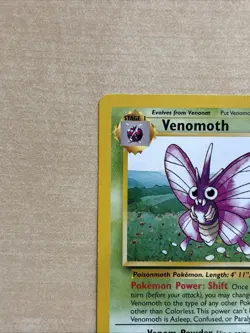 Pokemon TCG Venomoth Jungle 29/64 Non-Holo Rare Card, LP Condition - Image 4