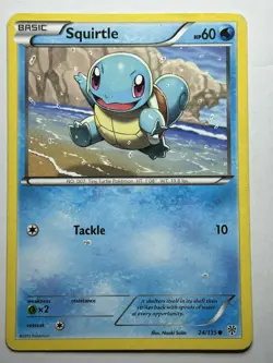 Squirtle Plasma Storm 24/135 MP-HP Pokemon Card - Image 1