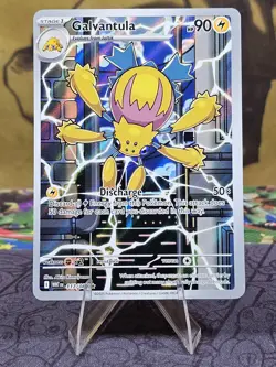 Pokemon TCG Galvantula 117/086 White Flare Illustration Rare Holo Card NM - Image 1