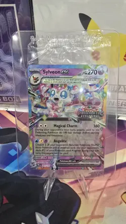 Pokemon Card Sylveon ex 041/131 STAMPED SEALED Prismatic Evolutions Near Mint - Image 1