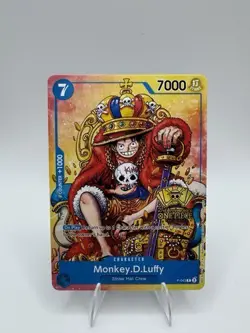 Monkey.D.Luffy (2nd Anniversary Stamped Promo) P-043 One Piece Promotion Cards - Image 1