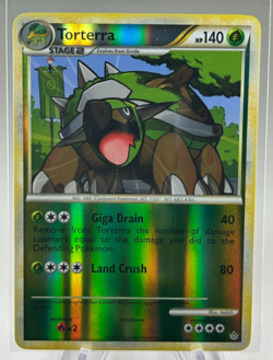 Torterra 10/95 Unleashed Reverse Holo NM Pokemon Card - Image 1