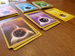 Lot of 50 Pokemon Base Set Energy Cards - All 6 Colors - Vintage WOTC - Image 2