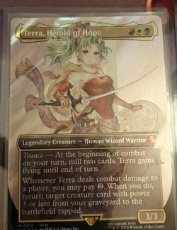 Terra, Herald of Hope Surge FOIL - NM - Magic the Gathering (MTG) - FIC #212 - Image 2