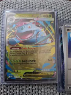 Pokemon TCG Mega Venusaur EX Card 003/132 Mega Evolution - Image 1