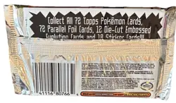 RARE Pokemon The First Movie Pack of 8 Trading Cards w/ 1 FOIL CARD 97-98 NEW - Image 4