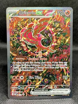 Oricorio EX Black Star Promo Card 024 NM Pokemon TCG Phantasmal Flames - Image 1