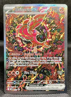 Oricorio EX Black Star Promo Card 024 NM Pokemon TCG Phantasmal Flames - Image 1