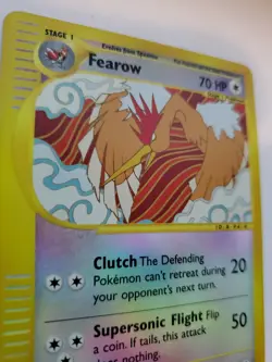 Fearow Expediton Reverse Holo Pokemon Card Base Fossil WOTC NM + U - Image 2