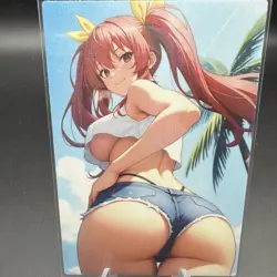 Stella Vermillion Anime Waifu Card Doujin ACG Goddess Holo - Image 1
