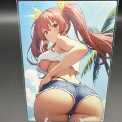 Stella Vermillion Anime Waifu Card Doujin ACG Goddess Holo - Image 2