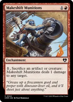 4x Makeshift Munitions - NM - Masters Set - SPARROW MAGIC mtg - Image 1