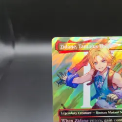 Zidane, Tantalus Thief Borderless #0550 (Surge Foil) - MTG Final Fantasy - NM - Image 3