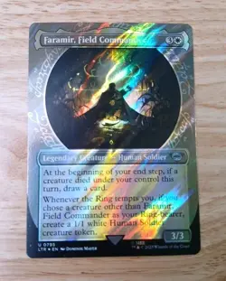 MTG Faramir, Field Commander Showcase Surge Foil - LTR 0795 NM - Image 1