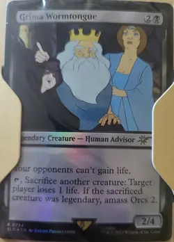 1x Grima Wormtongue (0734) - Foil Light Play, English Secret Lair MTG Magic - Image 1