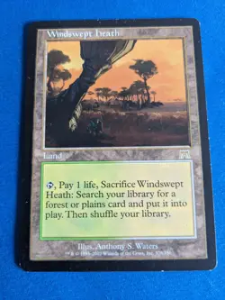 Windswept Heath 1x MtG Onslaught SP/NM **See Pictures!** - Image 1