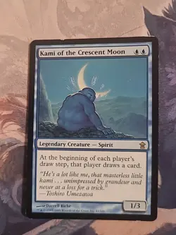 MTG Kami of the Crescent Moon Saviors of Kamigawa Regular Magic The Gathering - Image 1