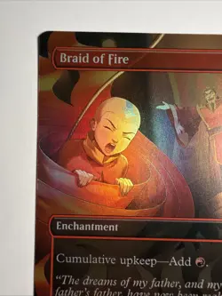 Braid of Fire (2307) (Rainbow Foil) Secret Lair Drop Foil - Image 2