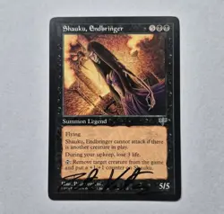 UNPLAYED SIGNED MTG Shauku, Endbringer Mirage NM PETE VENTERS EDH CUBE VINTAGE - Image 1