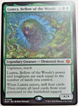 Lumra, Bellow of the Woods NM BLB 0183 MTG Bloomburrow - Image 1